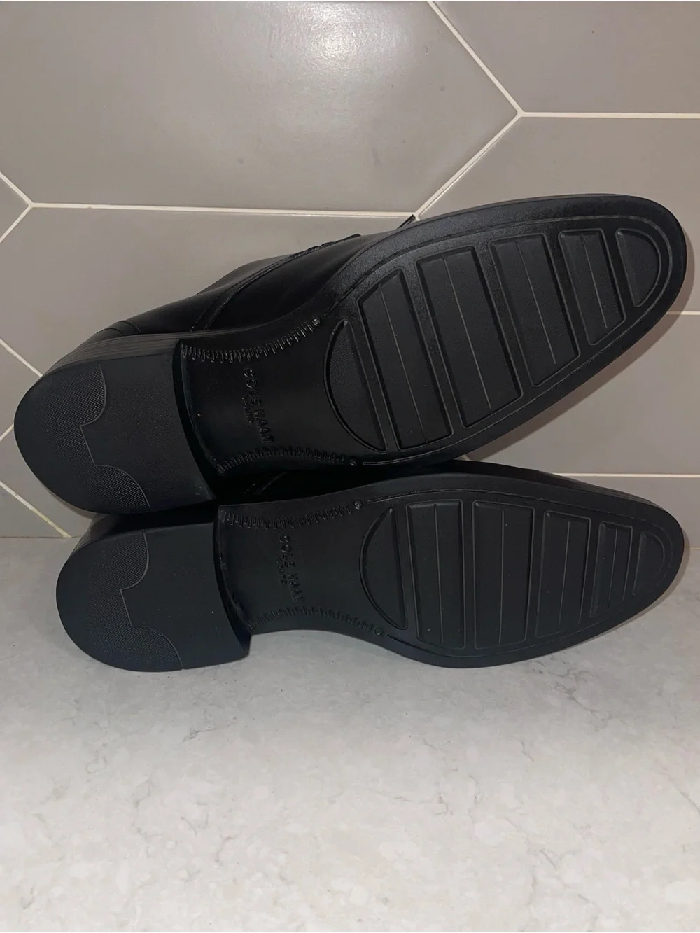 Cole Haan Men's Hawthorn Plain Oxford Black Dress Shoes I Size 9 Wedding Office